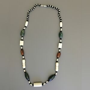 Elegant Multicolor Beaded Necklace